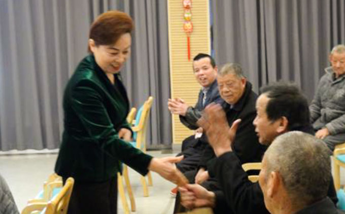政企心系五保戶，阿爾特情暖五保人！